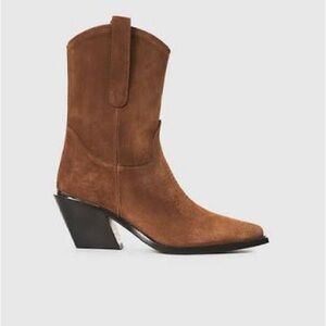 Anine Bing Mid Tania Boots in Toffee Size 40